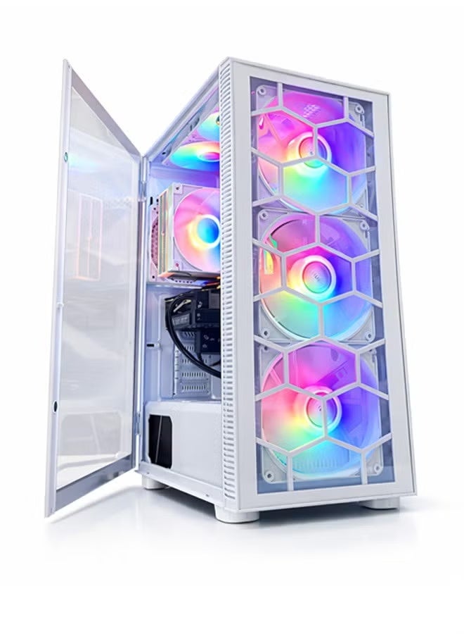 BLUMENIT حاسوب الألعاب BLUMENIT - معالج Intel Core i5-12400F | بطاقة GeForce RTX 5060Ti بسعة 16GB | ذاكرة DDR4 RAM بسعة 16GB - قرص NVMe SSD بسعة 1TB | مبرد هواء - لوحة أم H610 - مزود طاقة 650W | واي فاي - بلوتوث - ويندوز 11 برو | ضمان لمدة سنة - Image 2